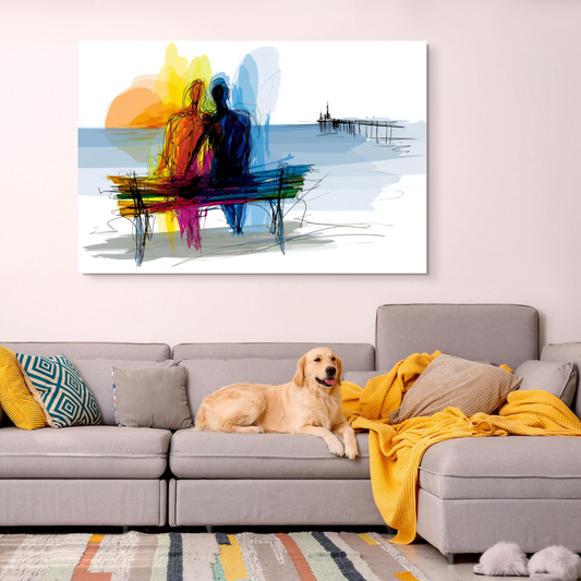 Couple at the beach III