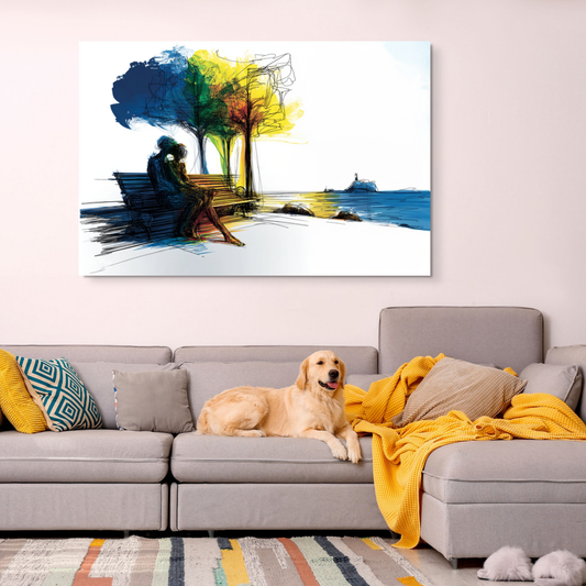 Couple at the beach II