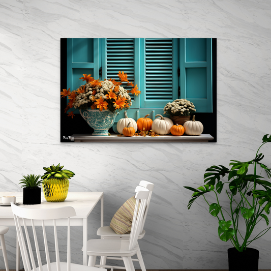 Autumn's Vibrant Contrast V