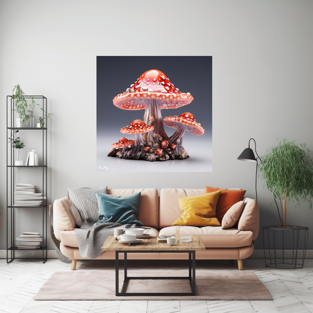 Glass Mushroom II