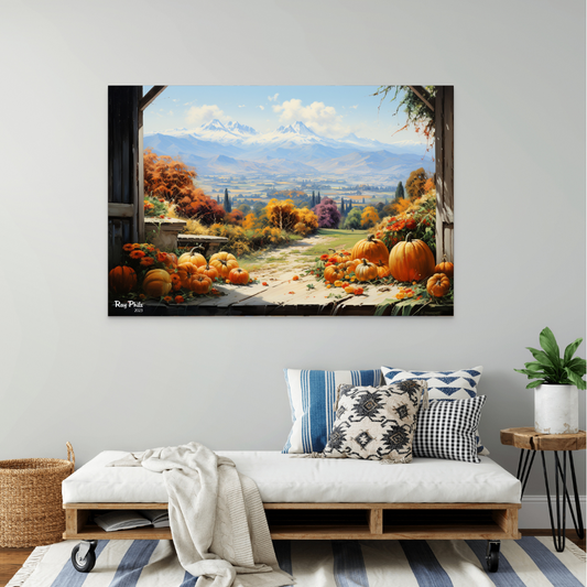 Golden Window of Autumn IV