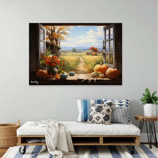 Golden Window of Autumn I