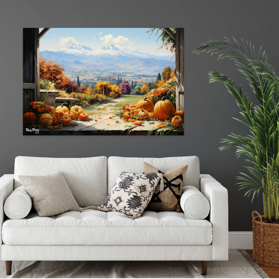 Golden Window of Autumn IV