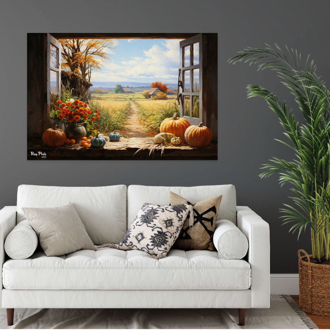 Golden Window of Autumn I