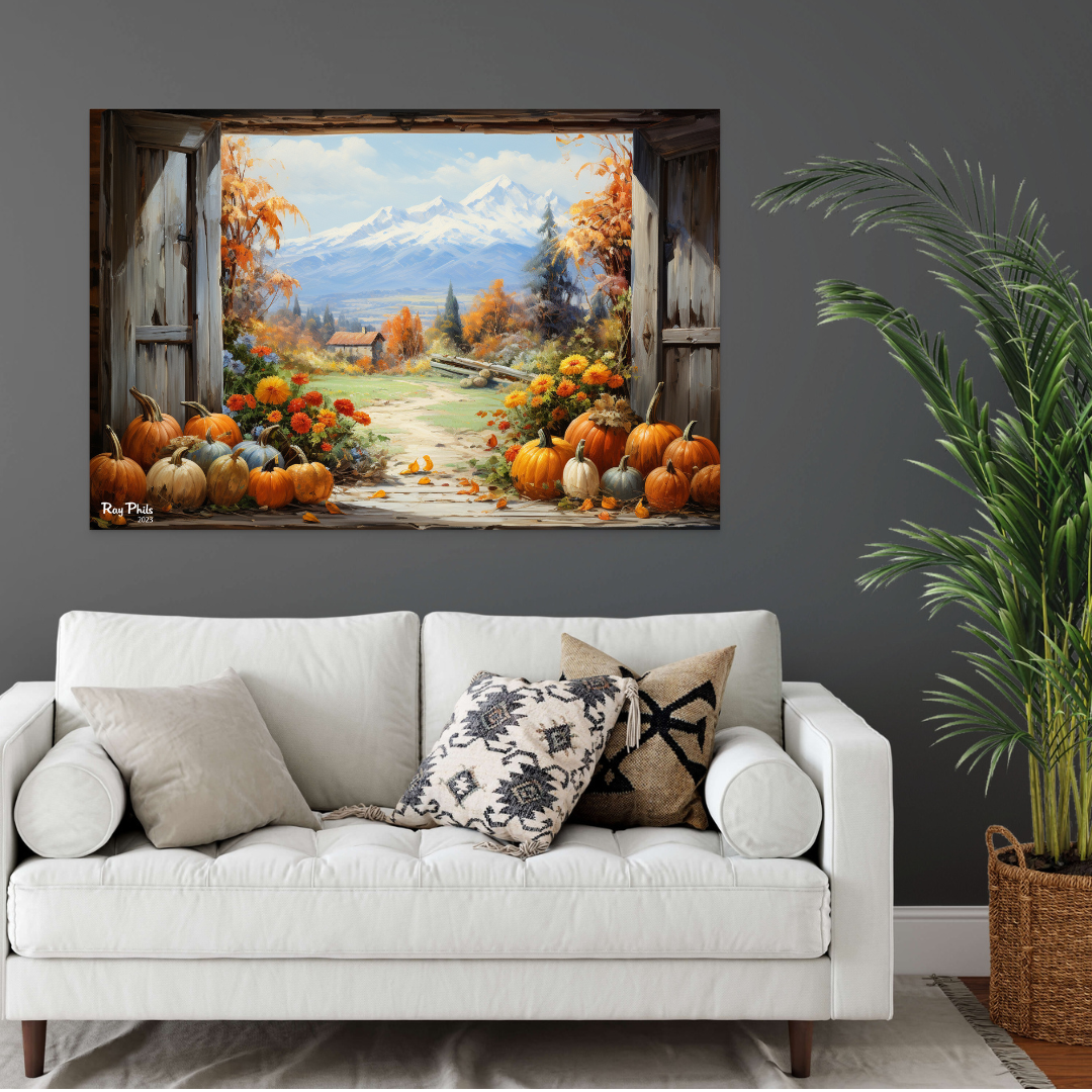 Golden Window of Autumn III