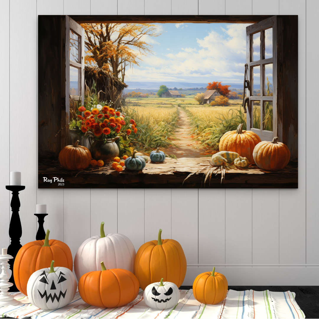 Golden Window of Autumn I