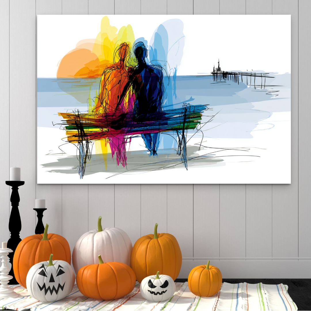 Couple at the beach III
