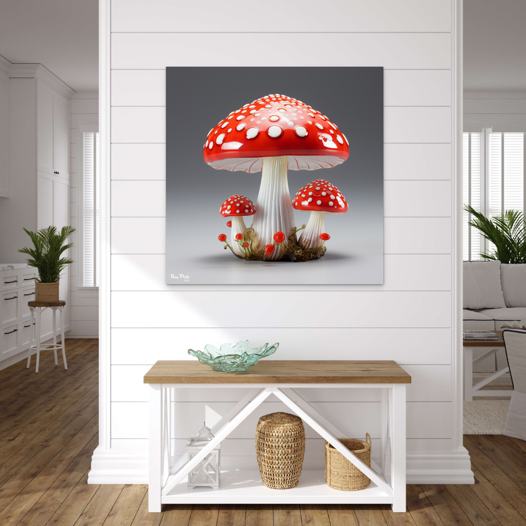 Glass Mushroom I