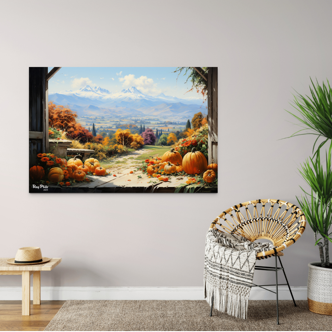 Golden Window of Autumn IV