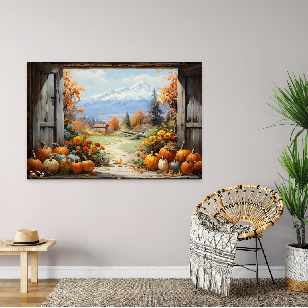 Golden Window of Autumn III