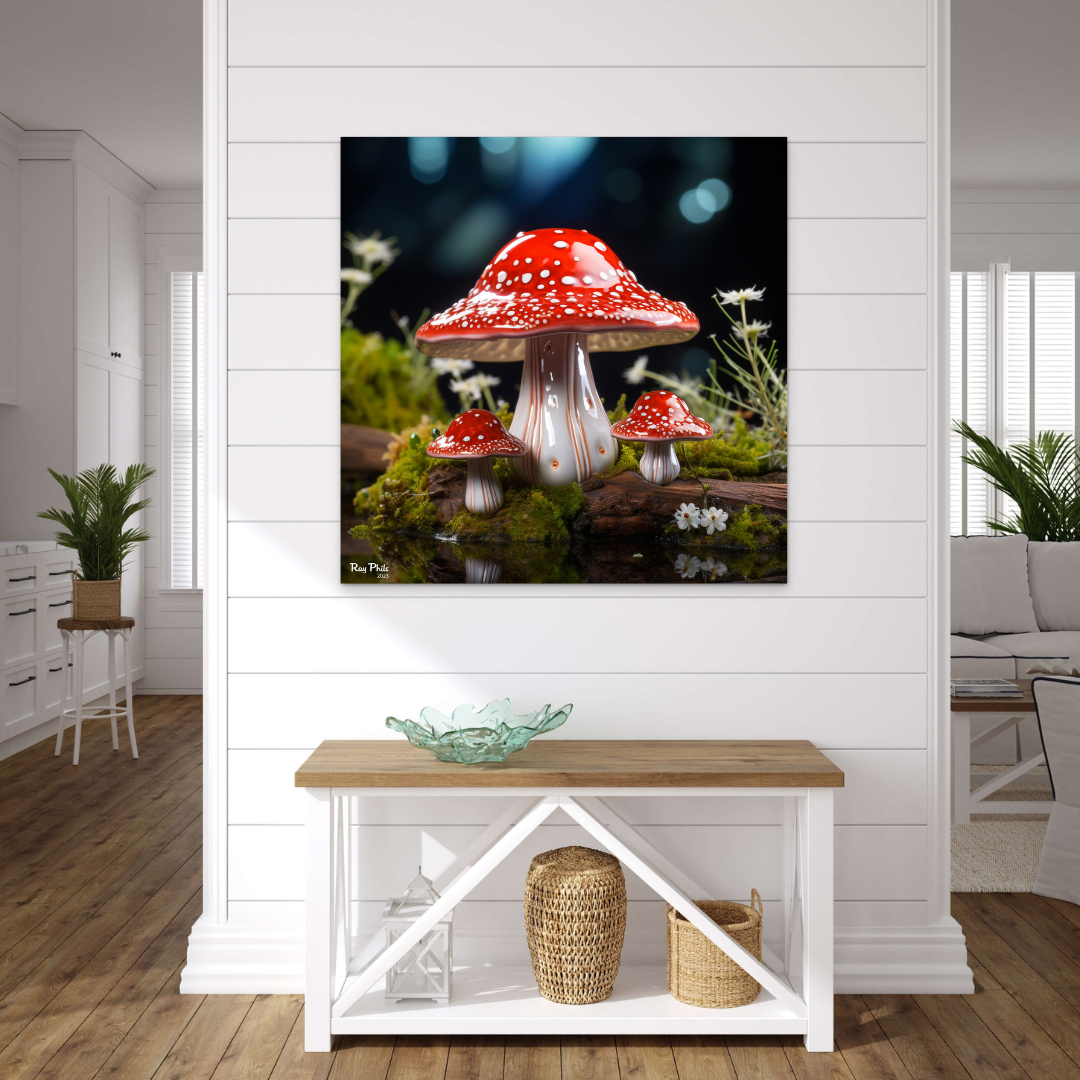 Glass Mushroom IV