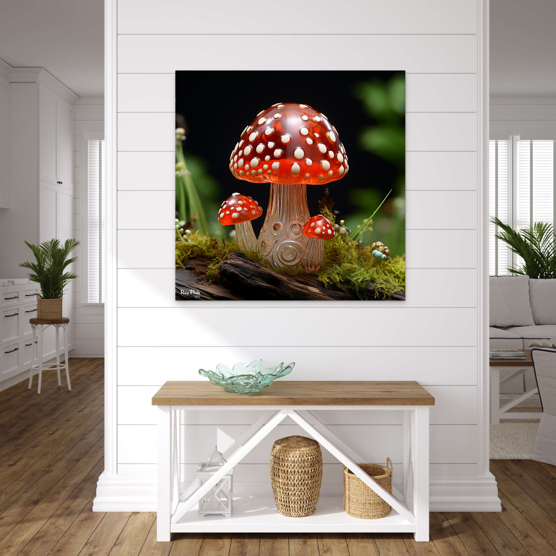 Glass Mushroom III