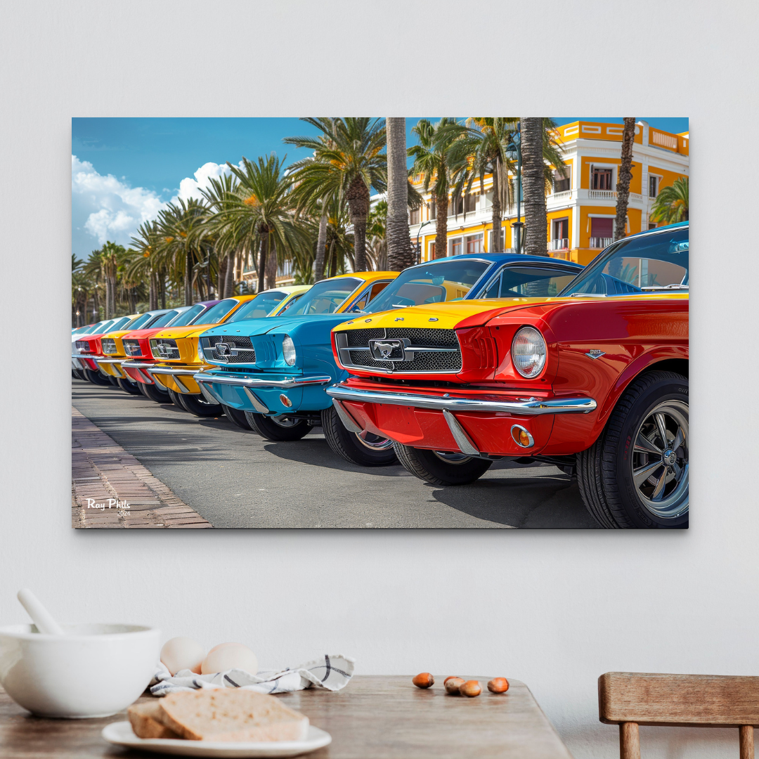 Cars in a row V