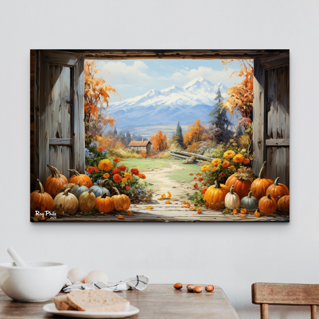 Golden Window of Autumn III