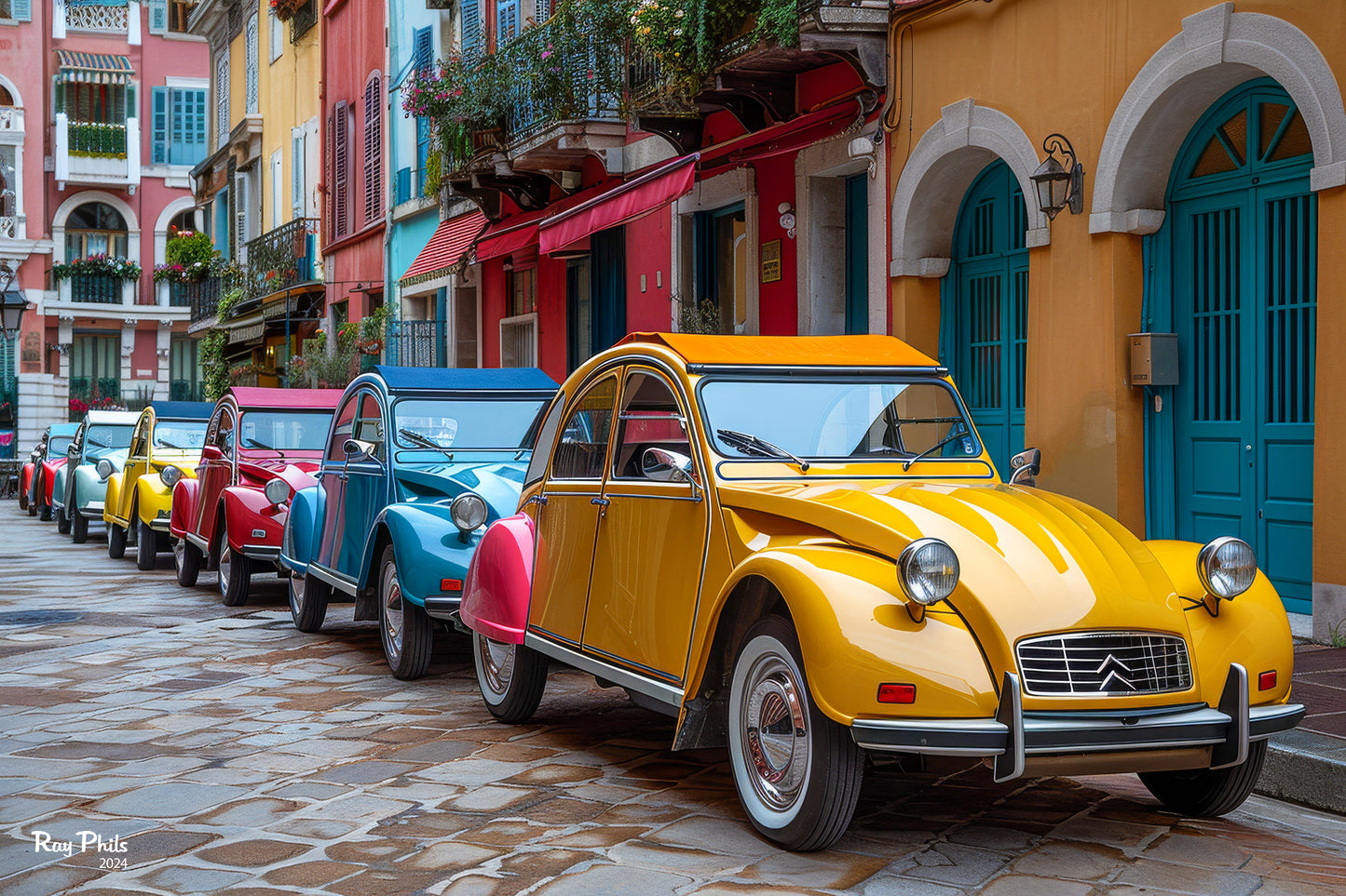 Cars in a row VI