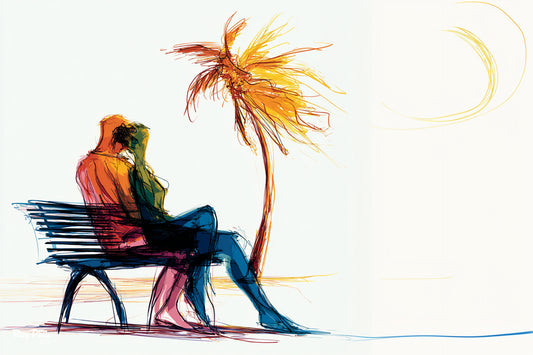 Couple at the beach II