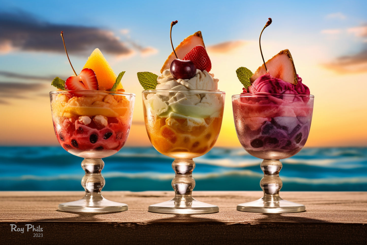 Icecream trio II