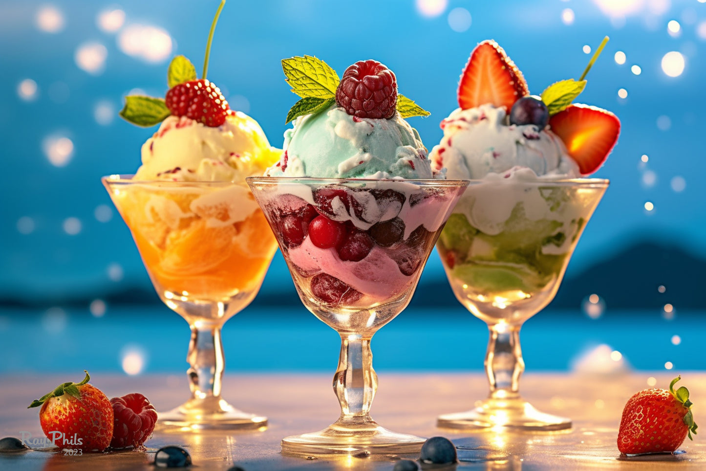 Icecream trio III