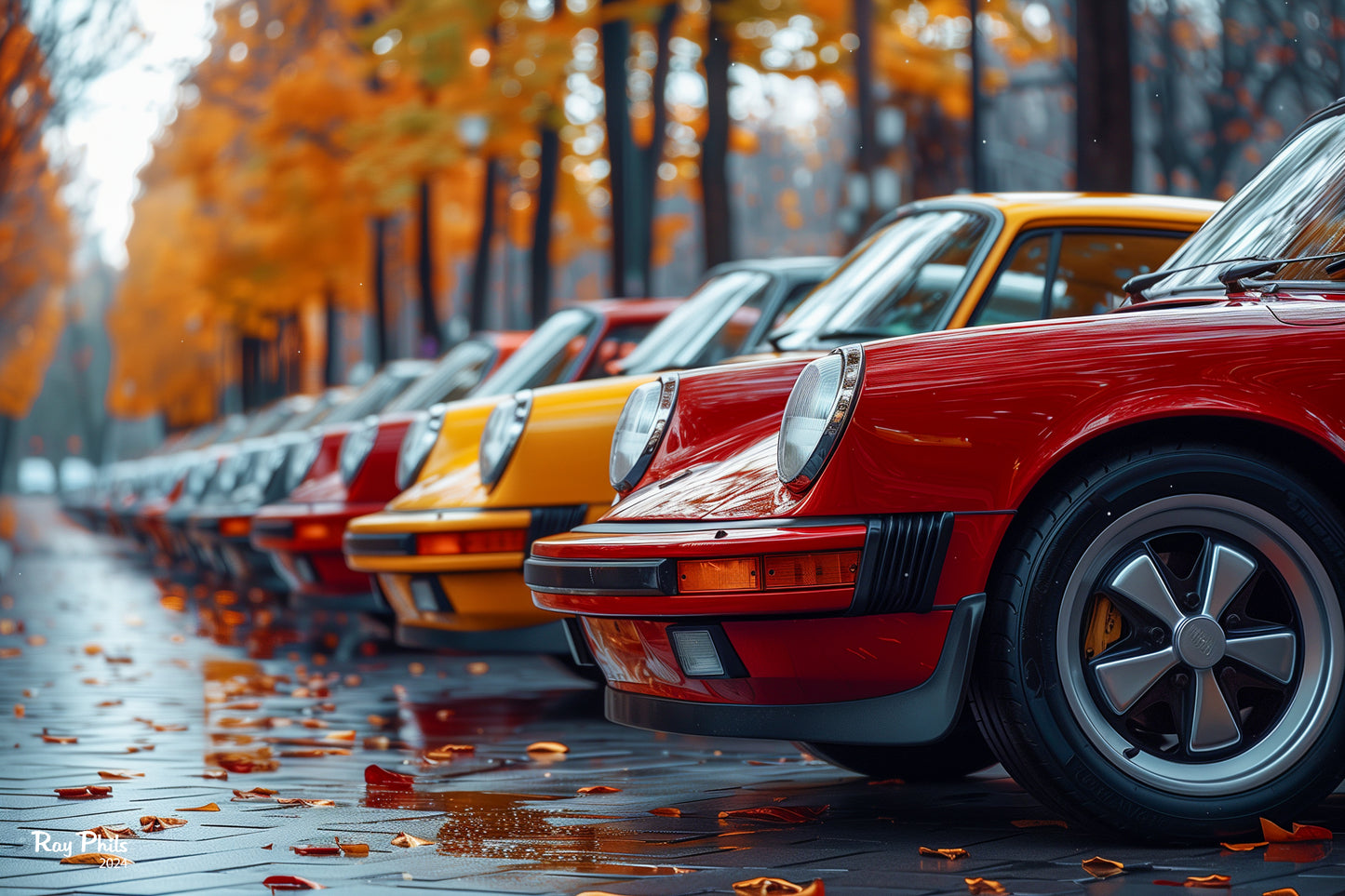 Cars in a row VIII