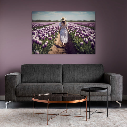 Tulips, and a model X