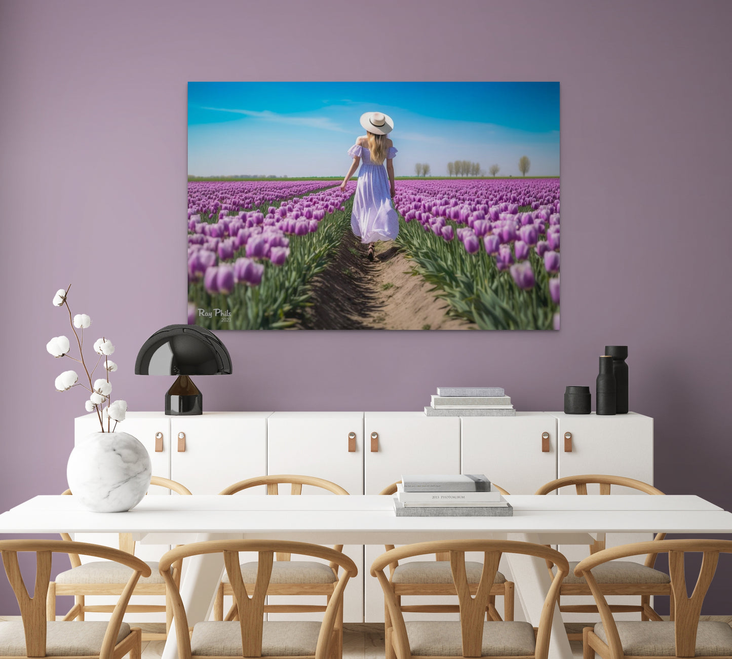 Tulips, and a model IX