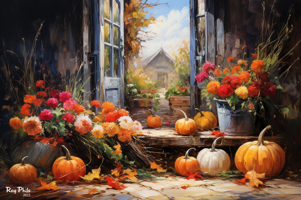 Golden Window of Autumn II