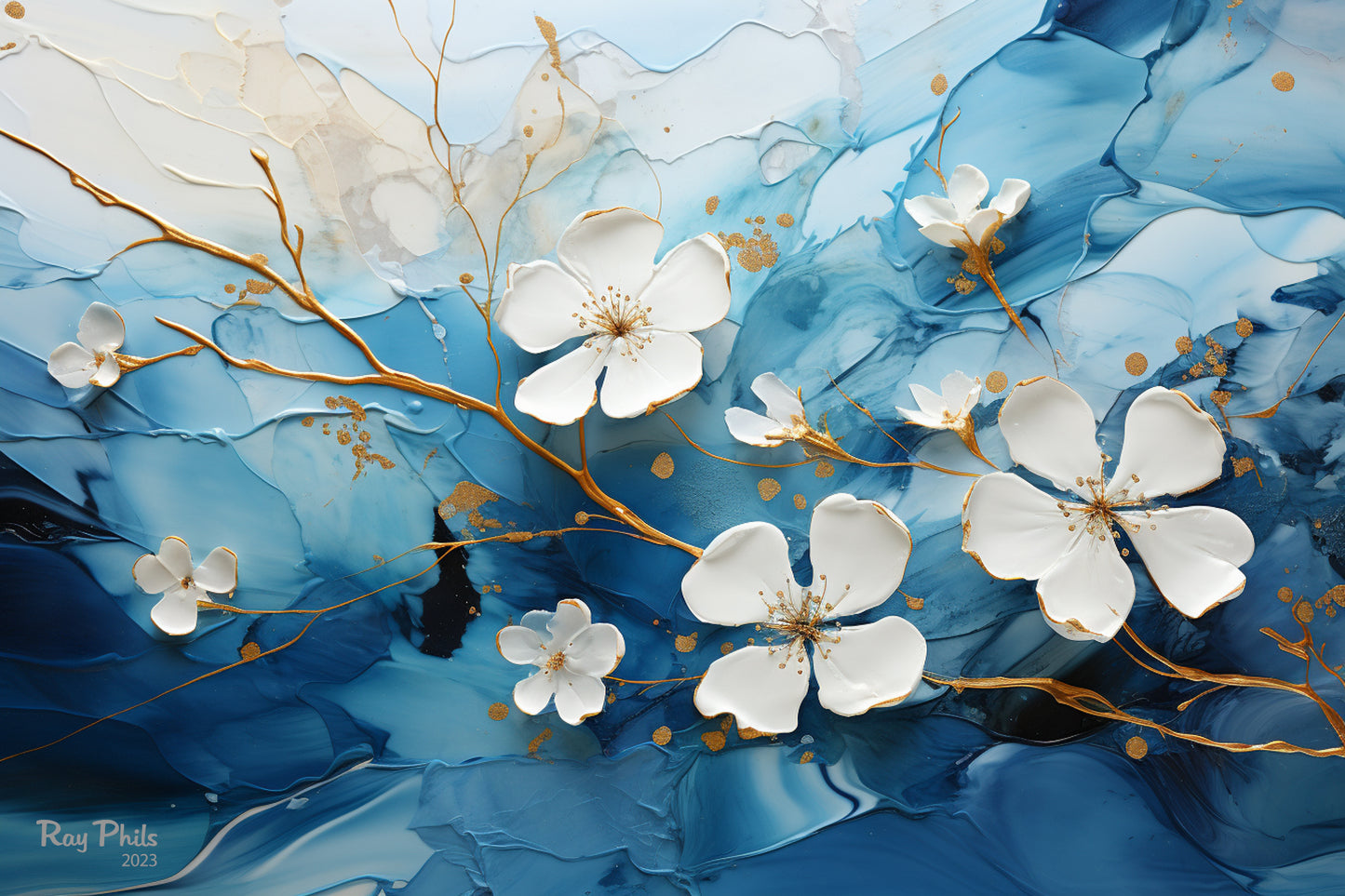 Abstract Flowerish VII
