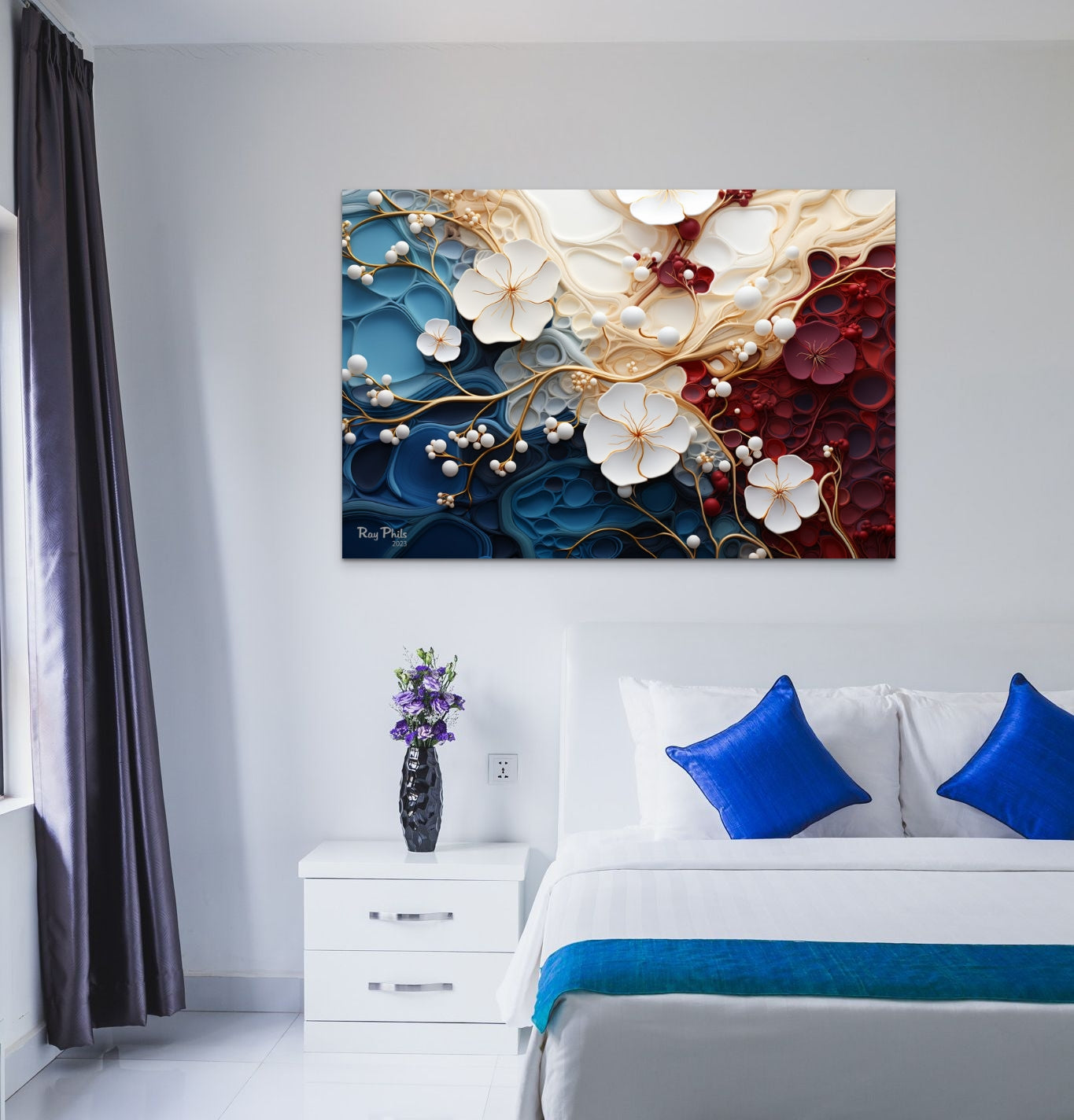 Abstract Flowerish VIII