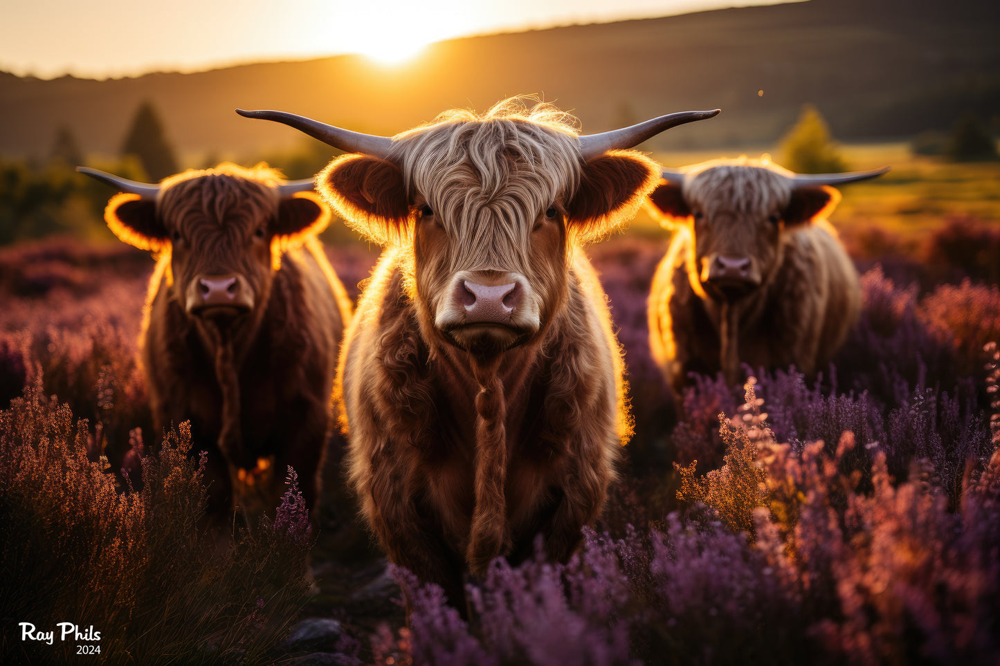 Scottish Highlander Portraits II