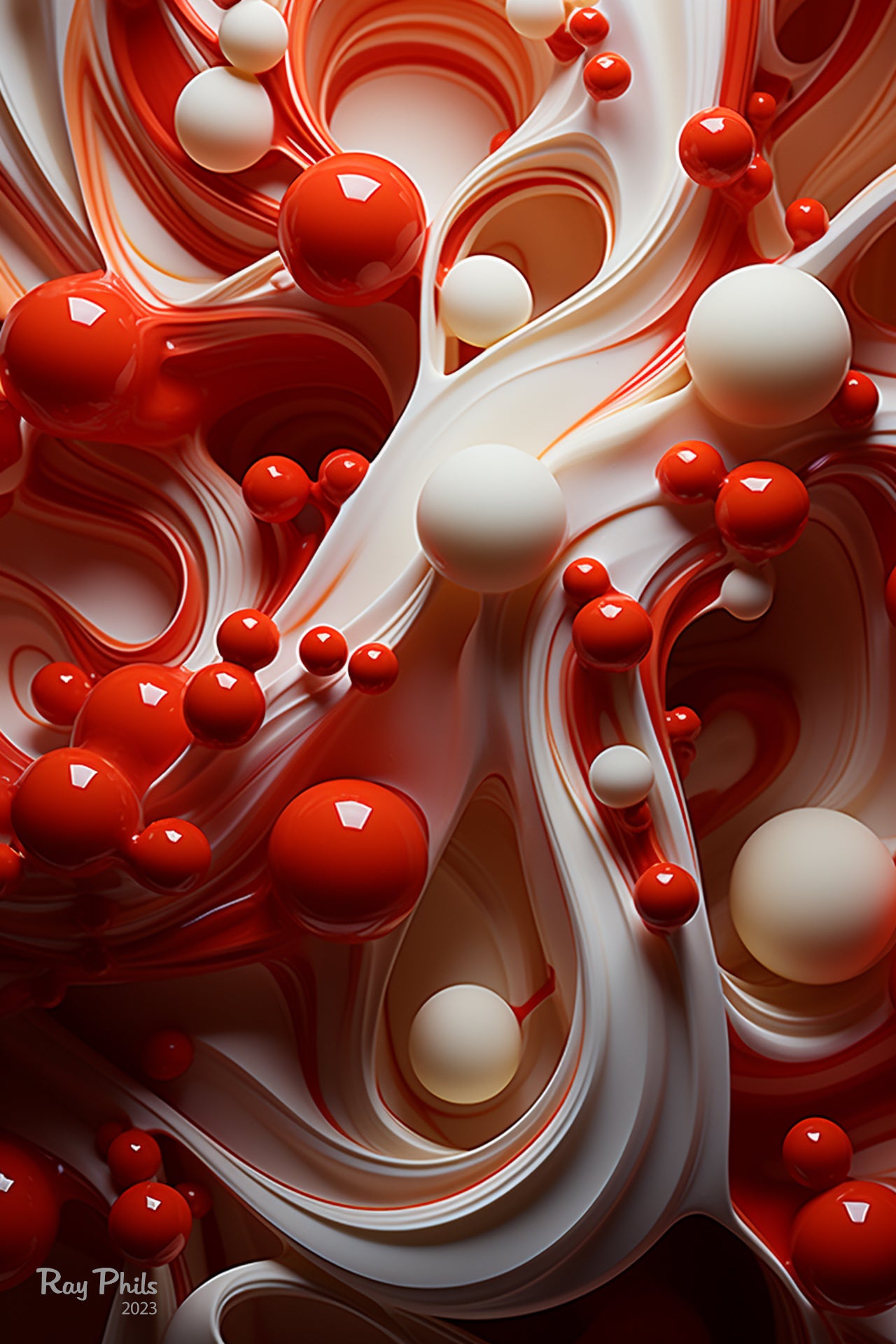 Abstract Glossy VI