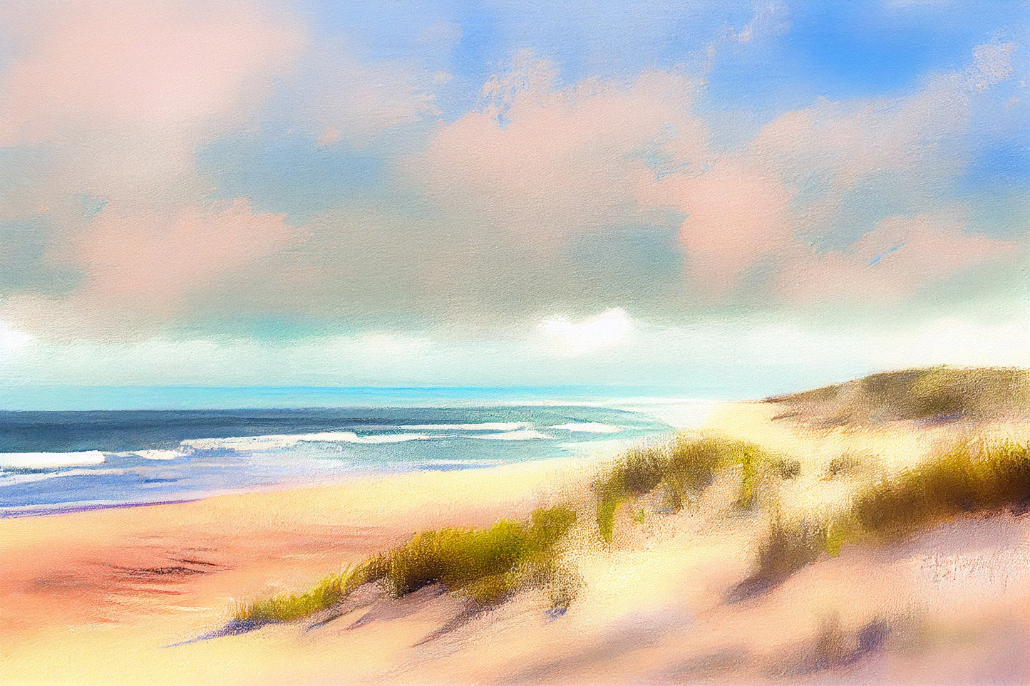 Pastel Beach I