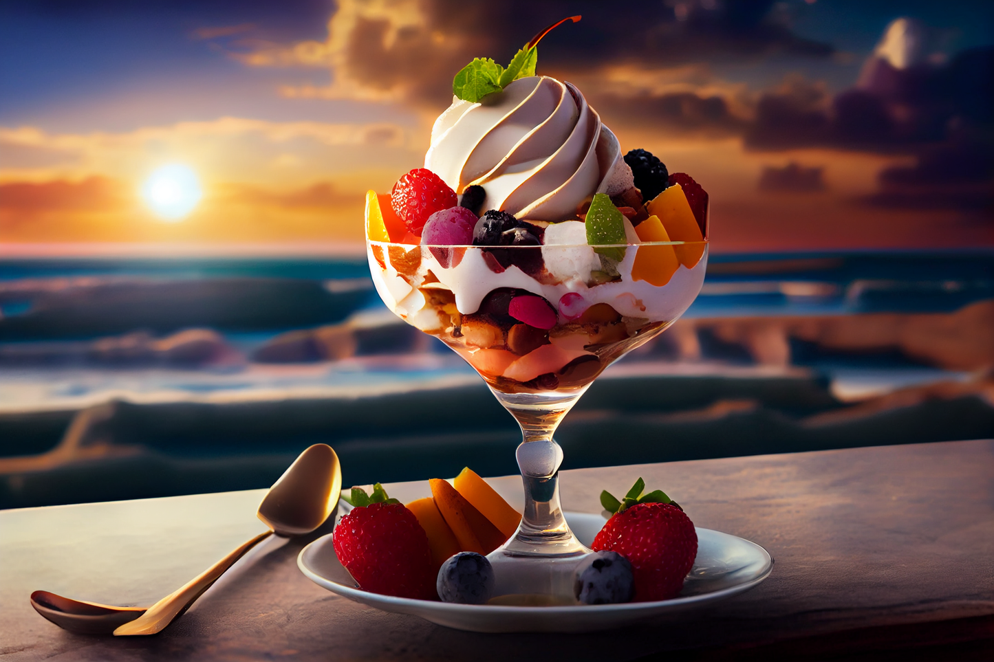 Icecream Sunset IV