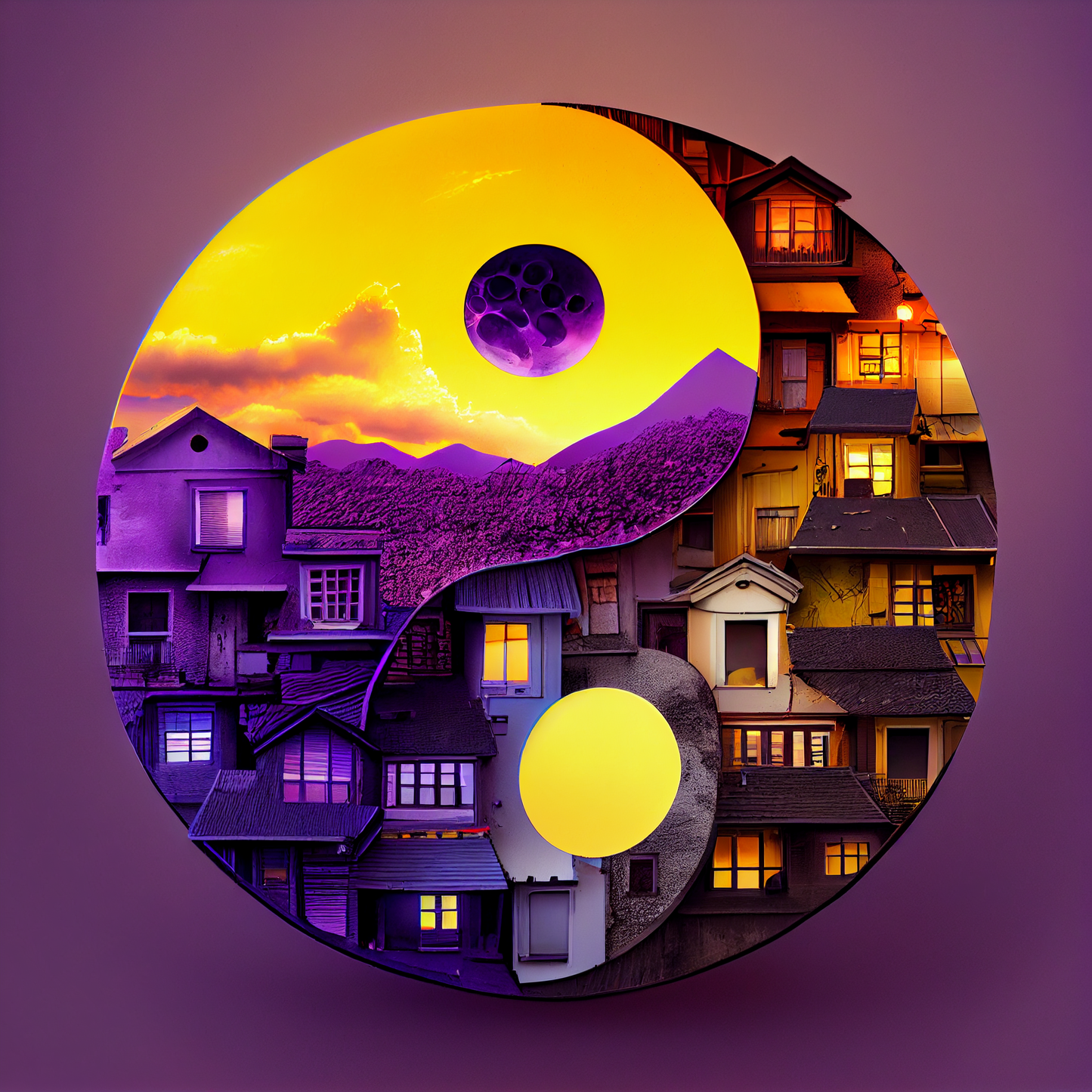 YinYang Youses Sunset I