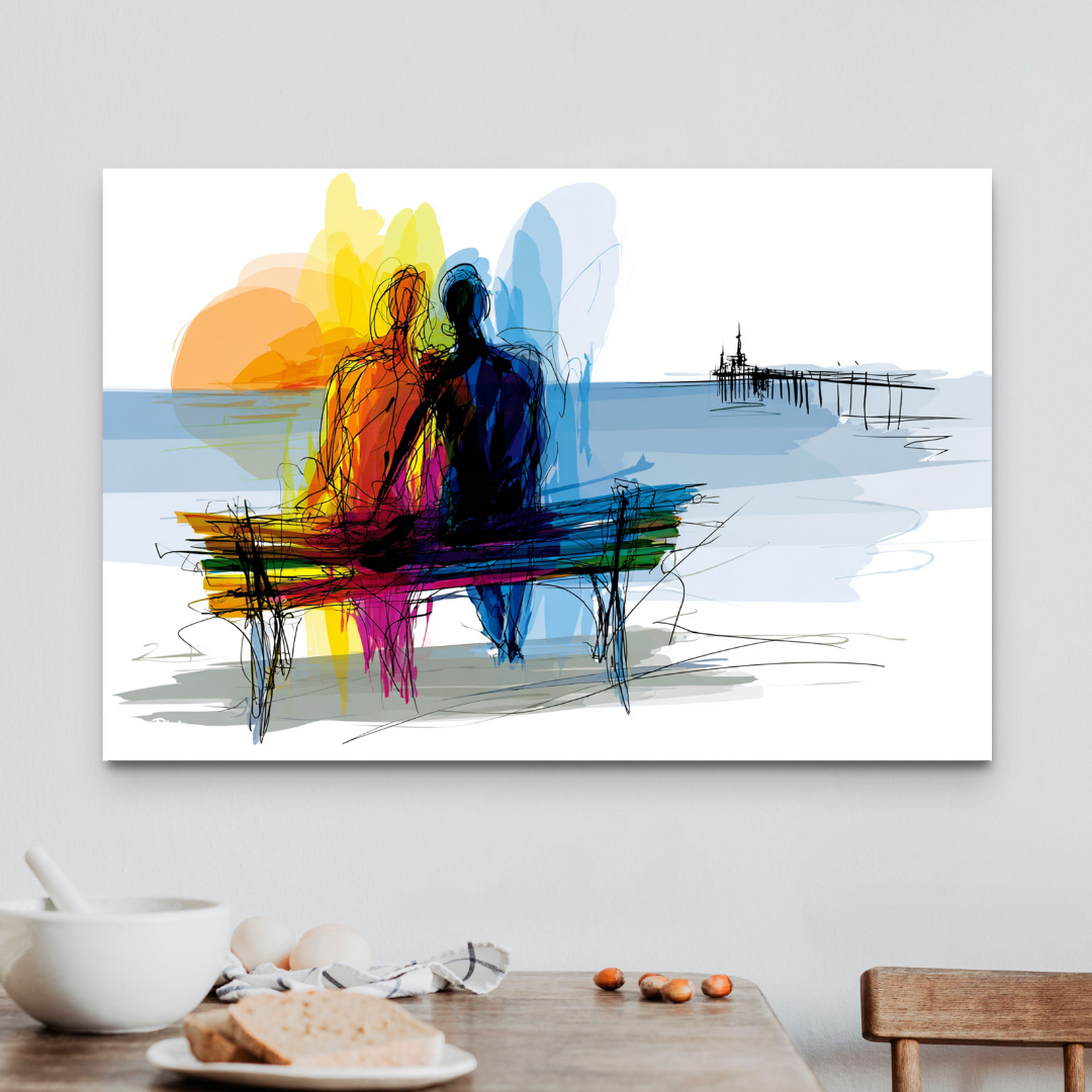 Couple at the beach III