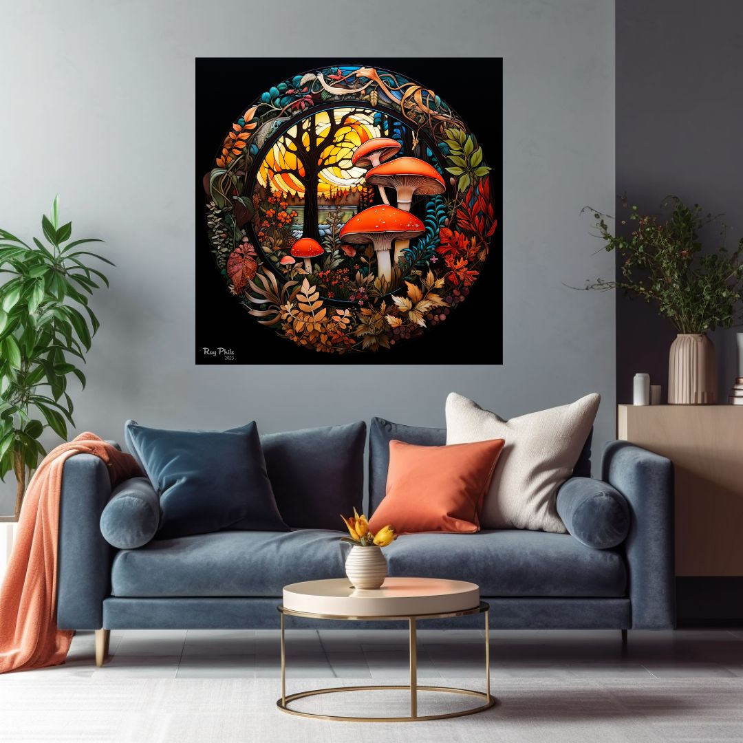 Circle of Autumn Beauty III