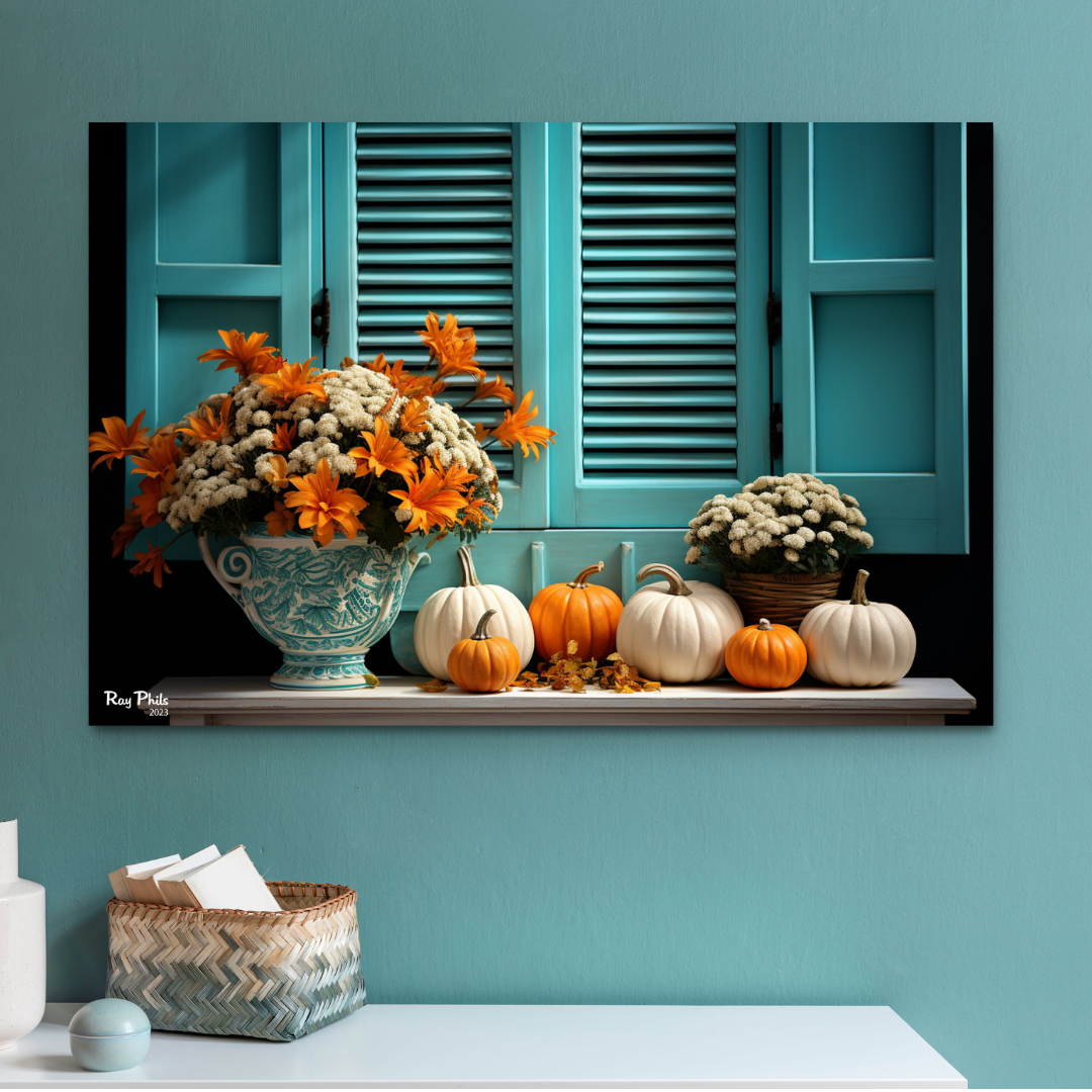 Autumn's Vibrant Contrast V