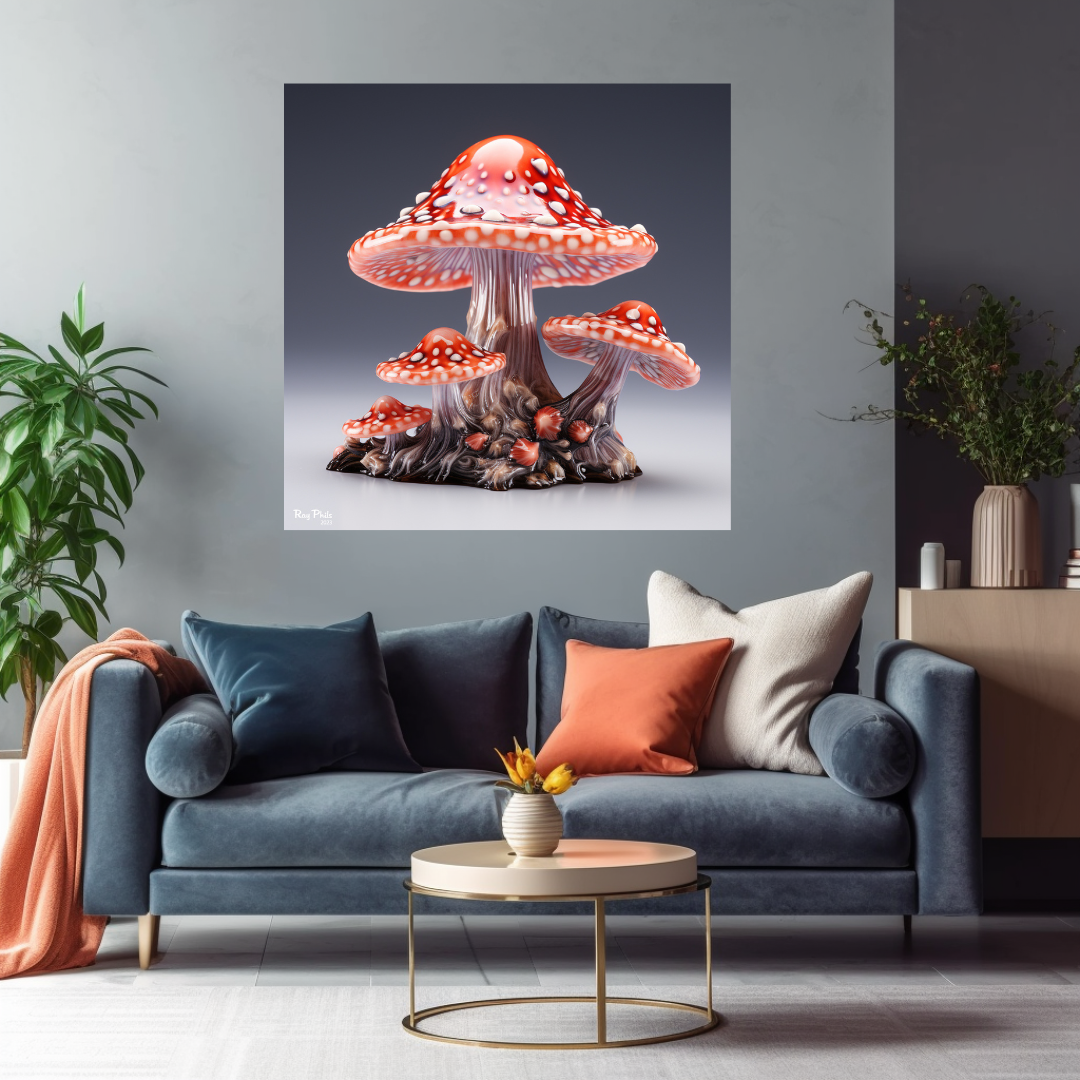 Glass Mushroom II