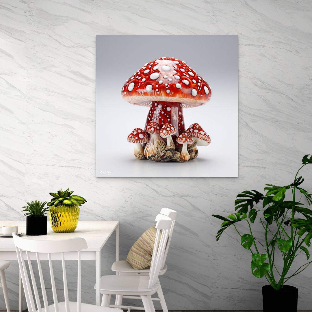 Glass Mushroom V