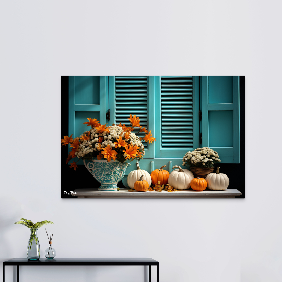 Autumn's Vibrant Contrast V