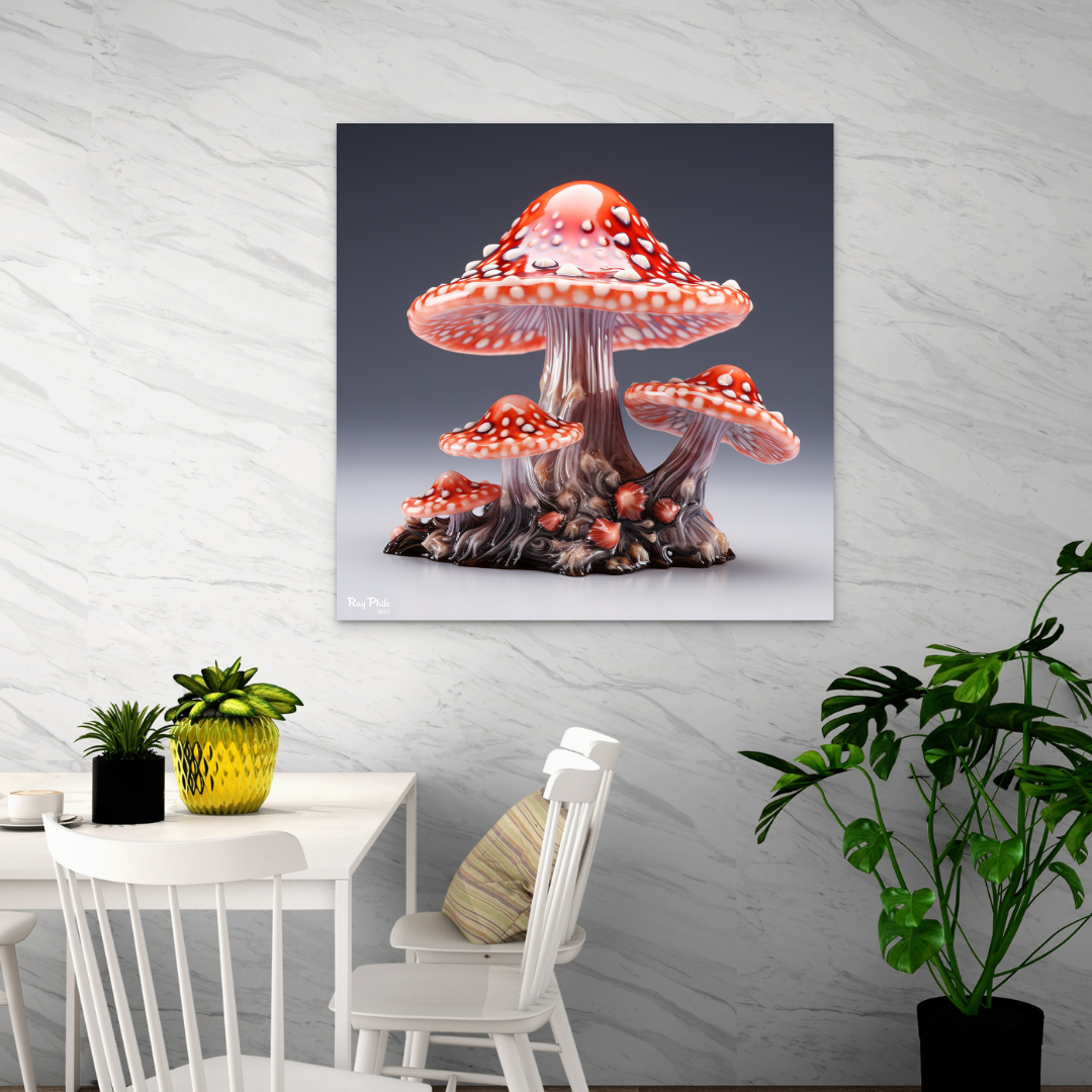 Glass Mushroom II