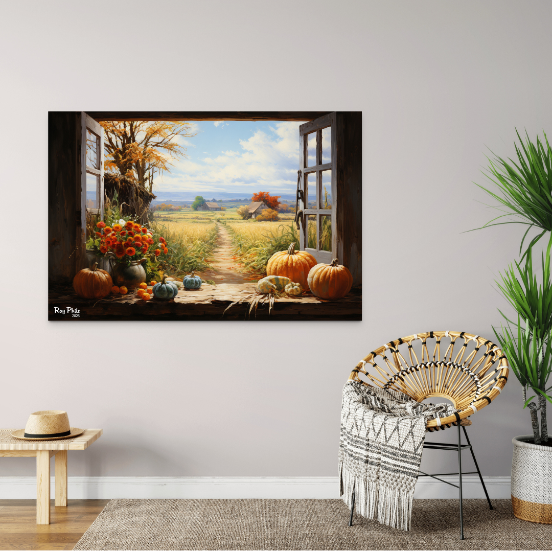 Golden Window of Autumn I