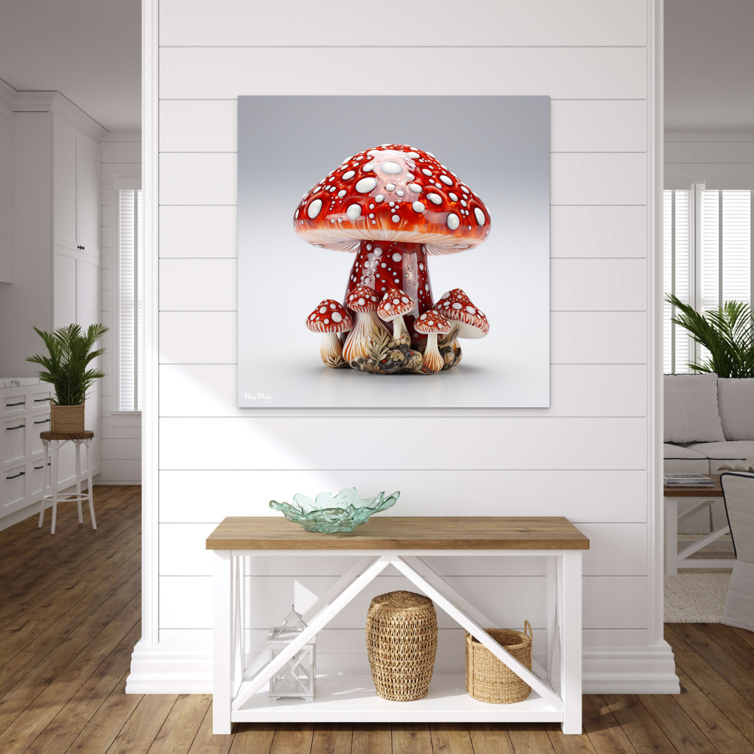 Glass Mushroom V