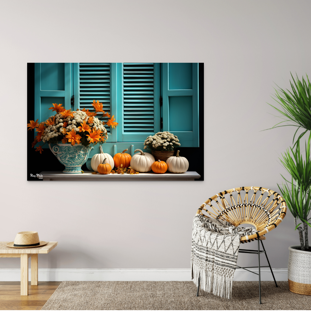 Autumn's Vibrant Contrast V