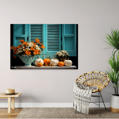 Autumn's Vibrant Contrast V