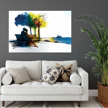 Couple at the beach I