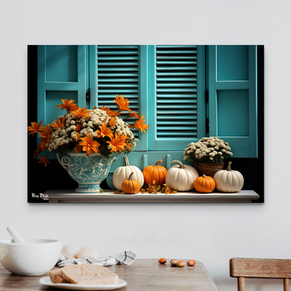 Autumn's Vibrant Contrast V