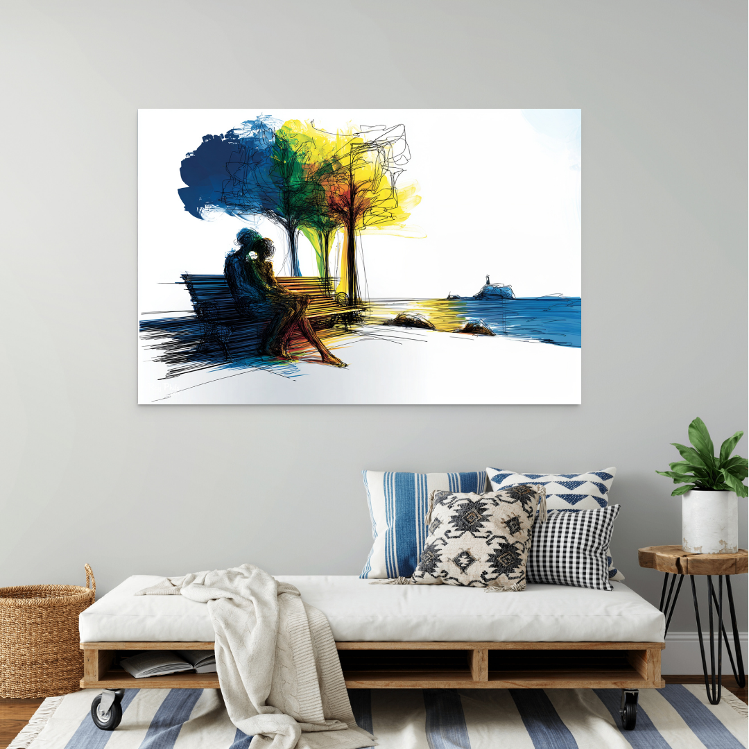 Couple at the beach I