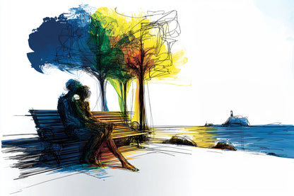 Couple at the beach I