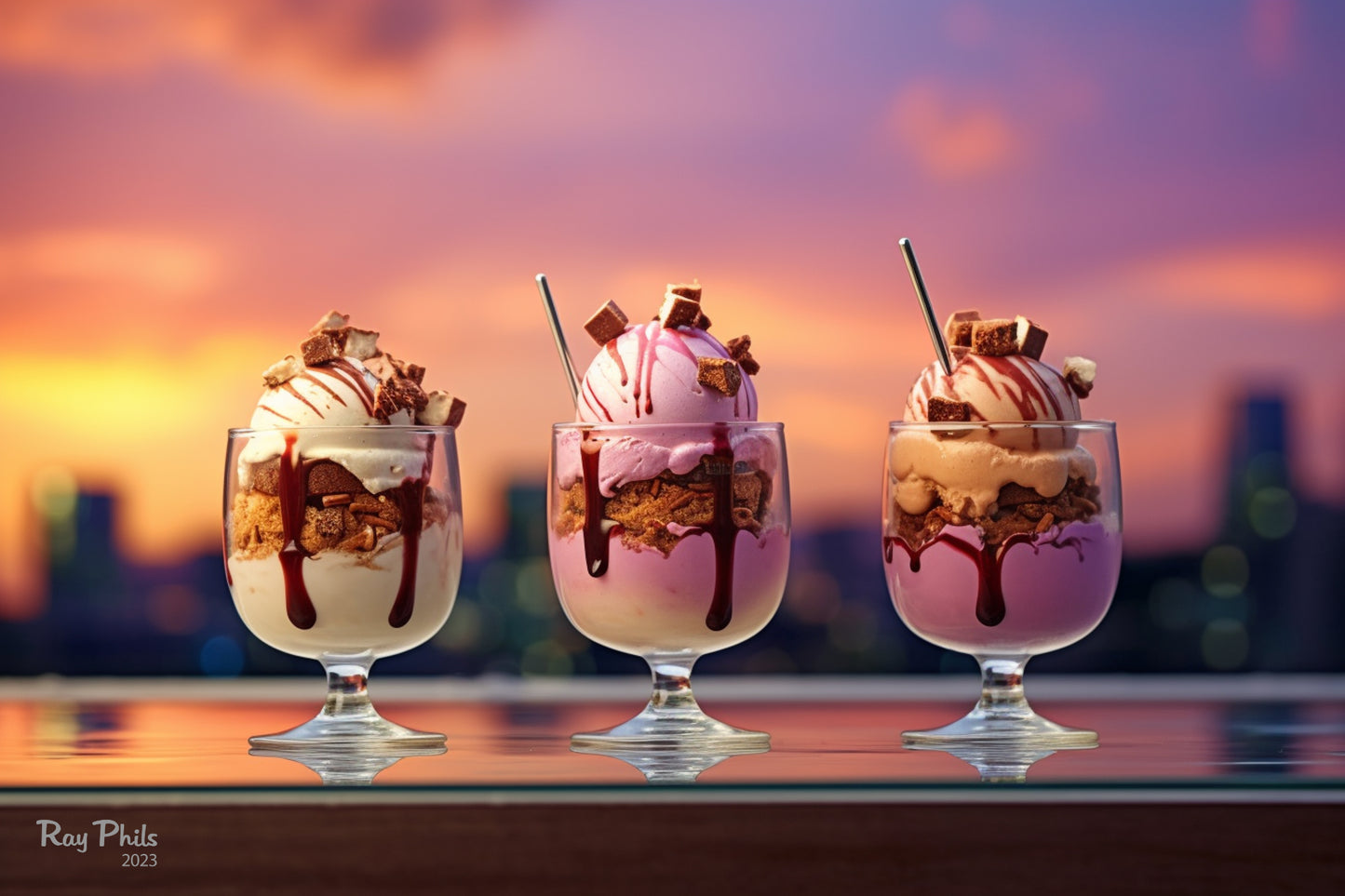 Icecream trio I