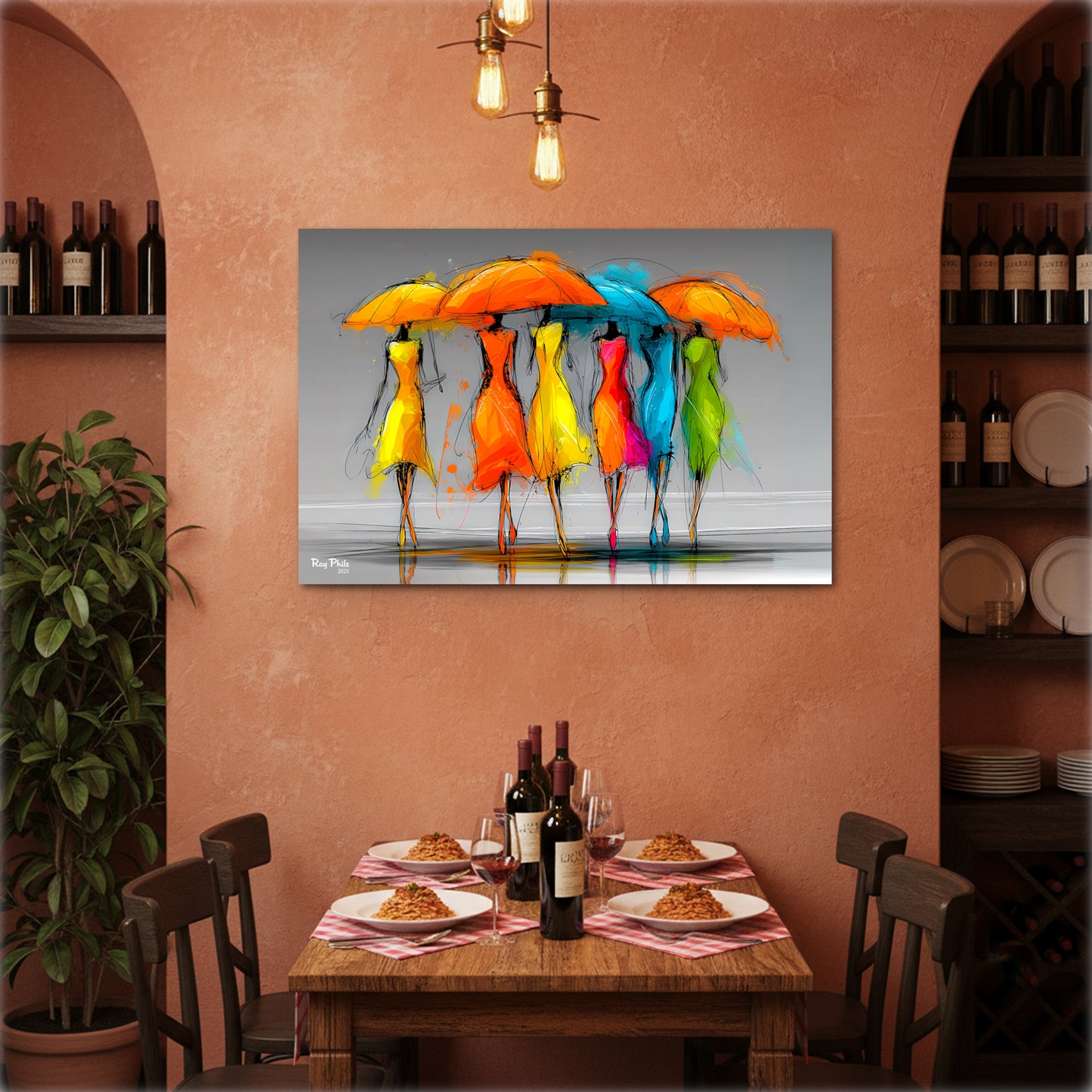 Umbrella Girls III
